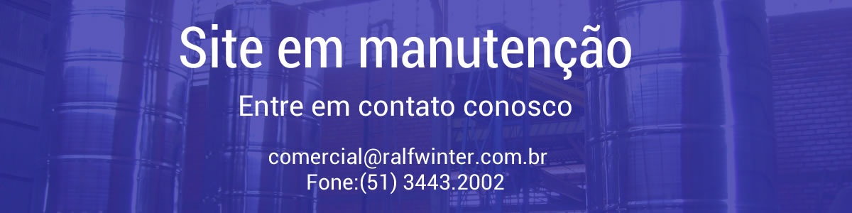 Site em manutenção